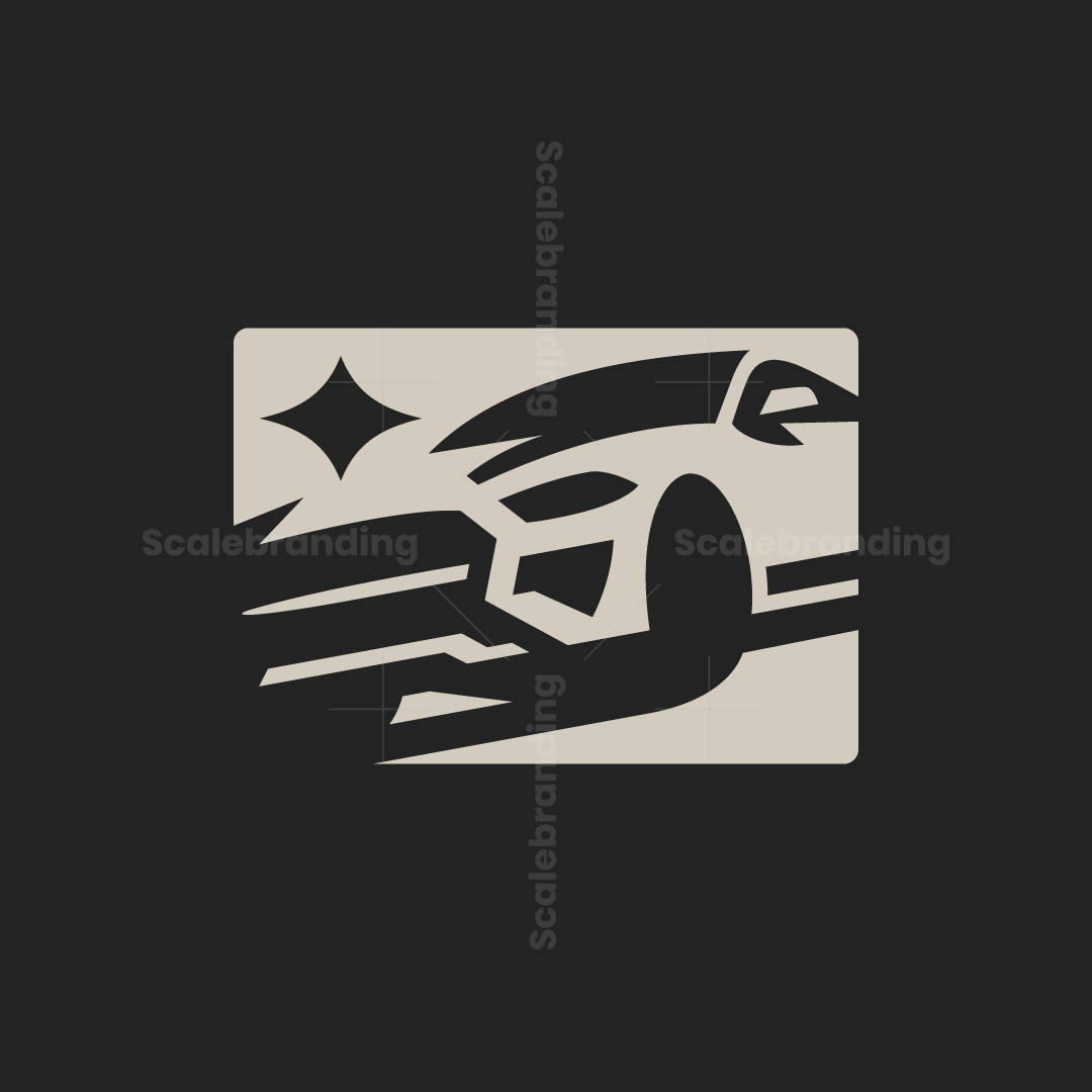 Vehicle Garage or Race Car Logo, image size:1080x1080