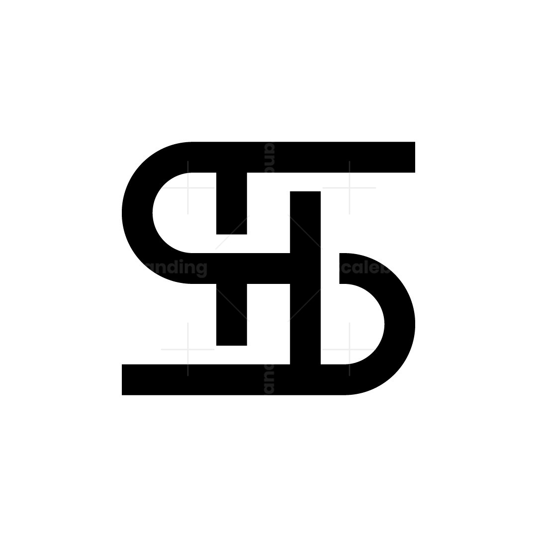 ★★ ★★ Men's Regular Fit Hero Monogram Logo Sh HH Monogram Logo Design V6 Graphic by Greenlines Studios
