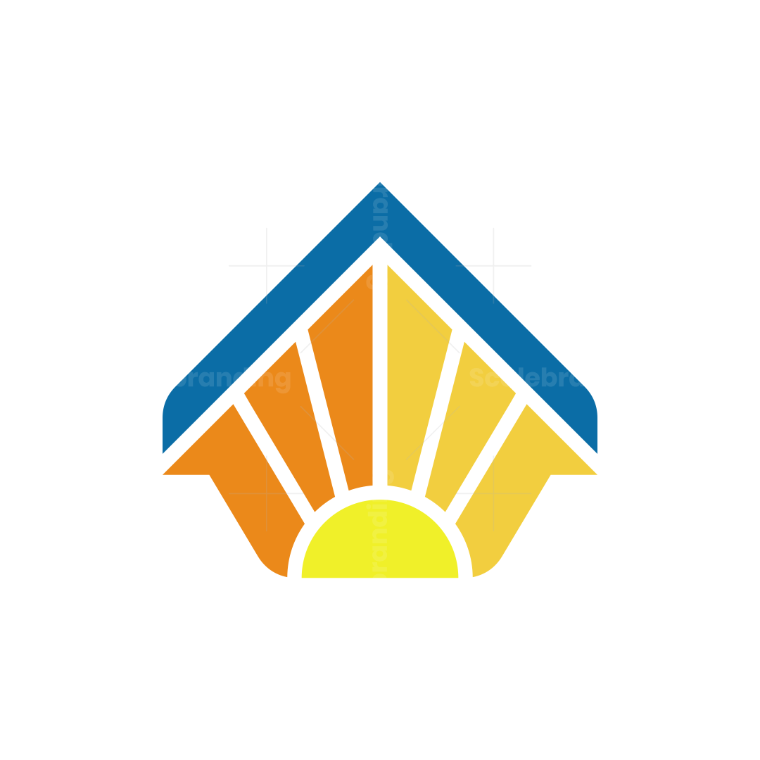 Modern Sunrise Real Estate Logo | Scalebranding
