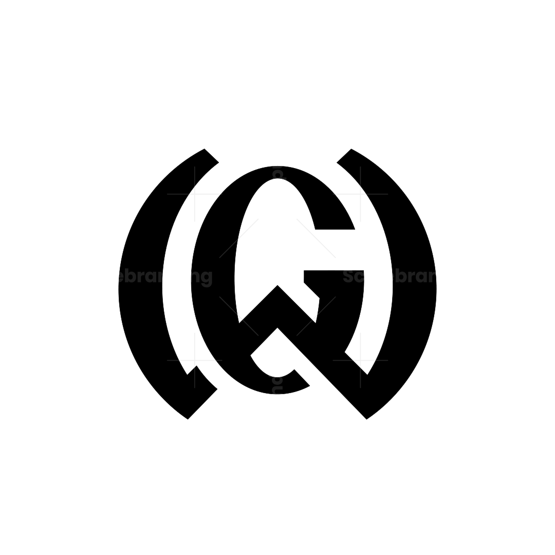 GW WG golden monogram Logo | Scalebranding