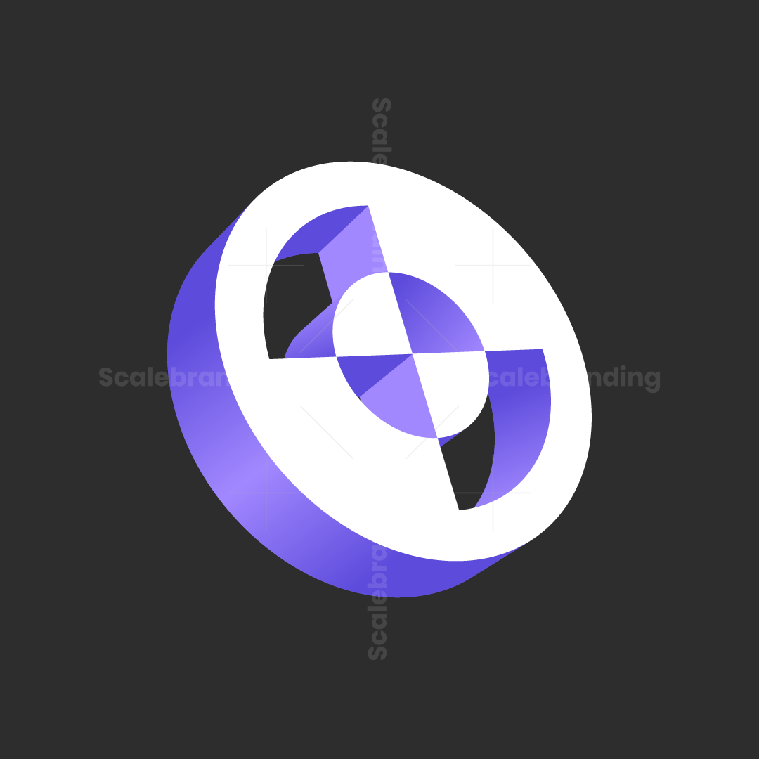 Bavarian Three Dimension Coin Logo | Scalebranding