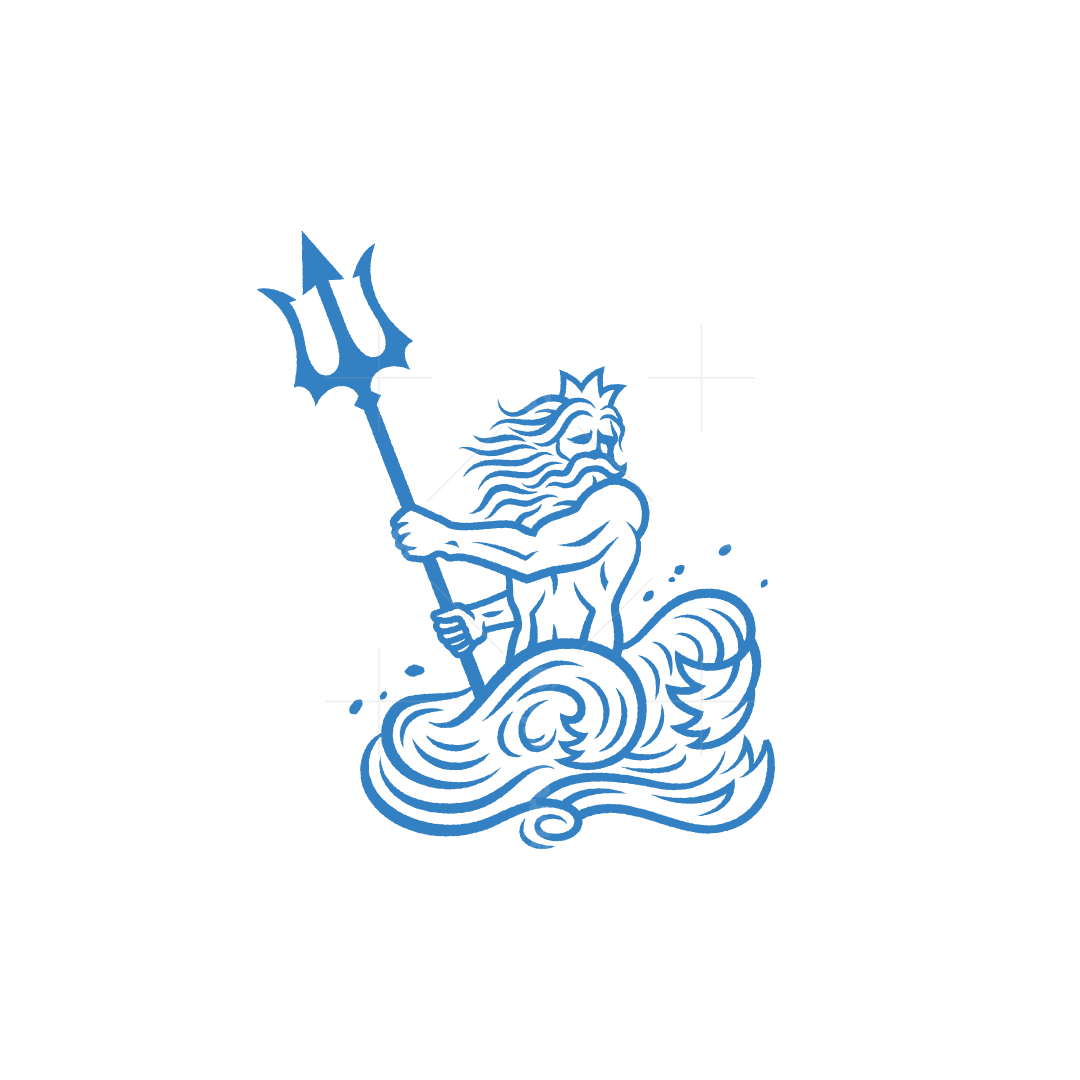Mythical God Of Seas Logo | Scalebranding