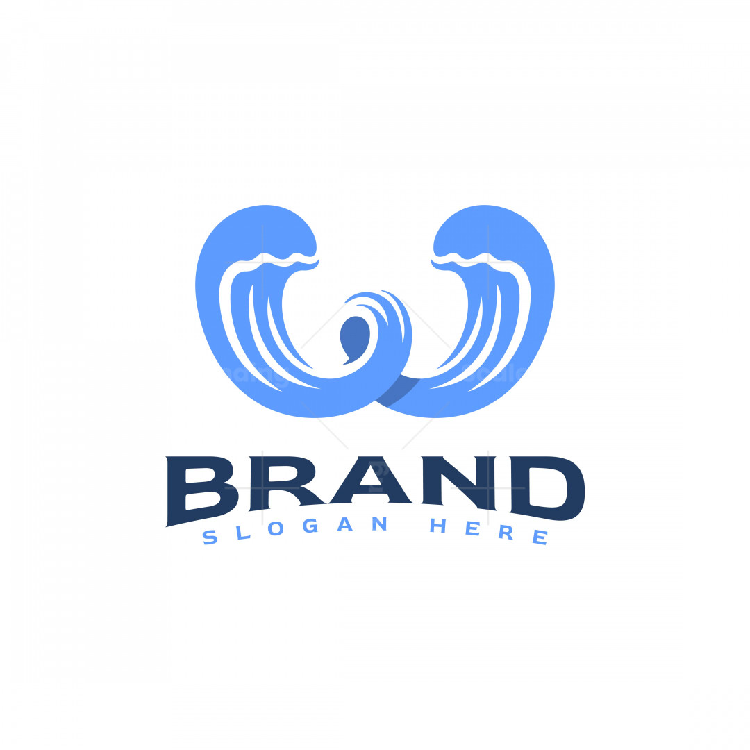 Letter W Wave Logo | Scalebranding