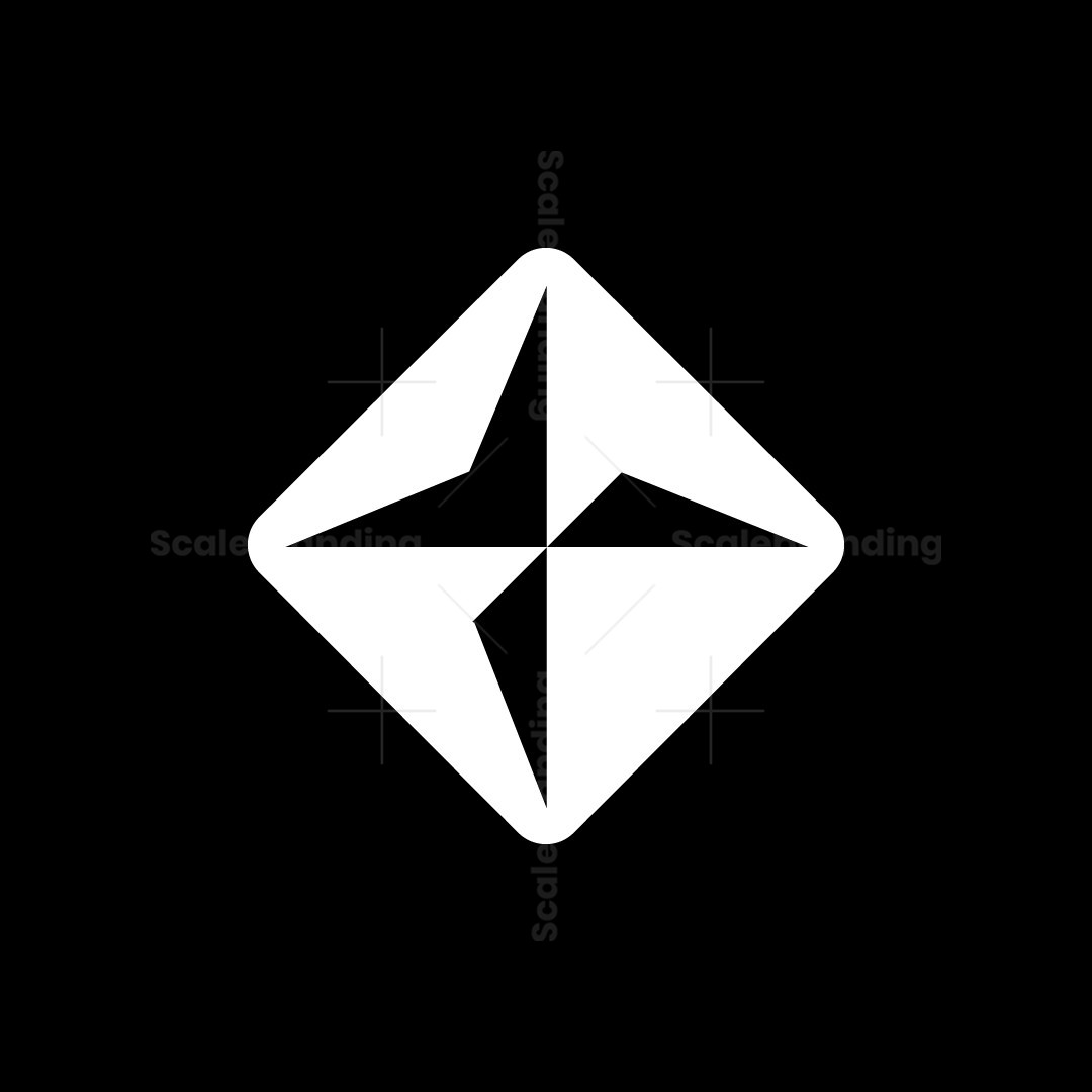 Simple compass logo scalebranding