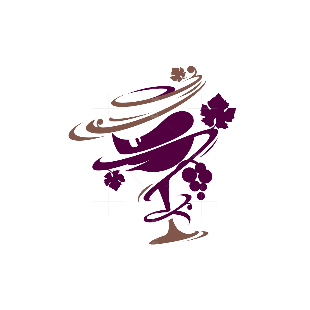 Magic Glass Of Wine Logo Scalebranding