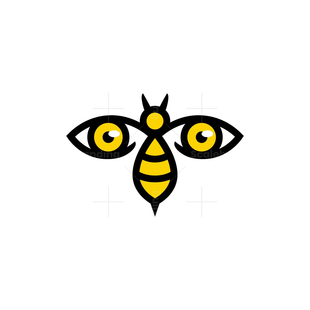LOGOS - bee Hexagon Bee Logo 5230506 Vector Art at Vecteezy
