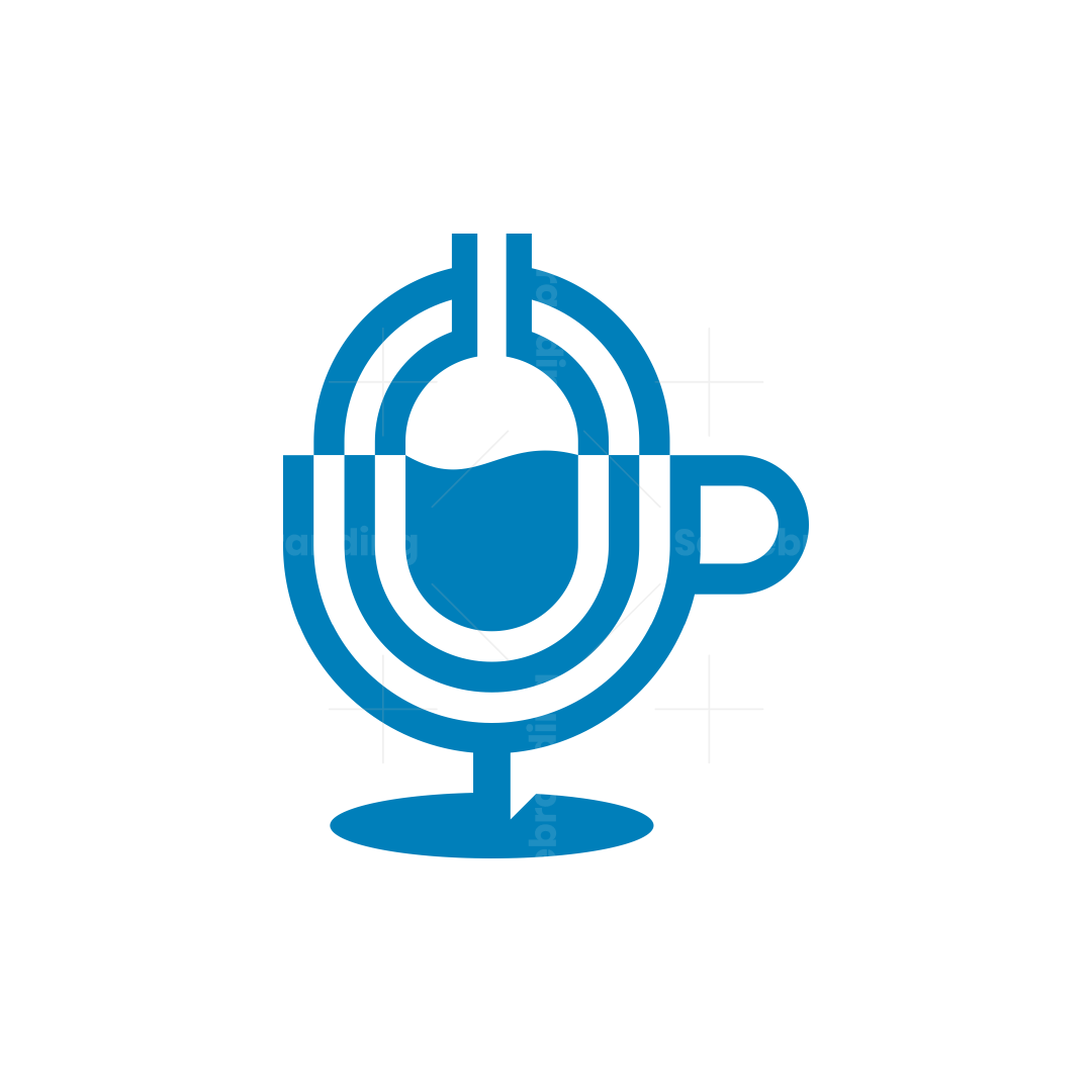 Coffee With Crypto Simple Logo | Scalebranding