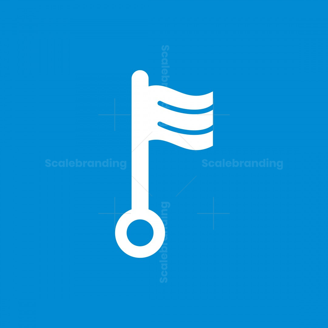 Flag Key Logo | Scalebranding
