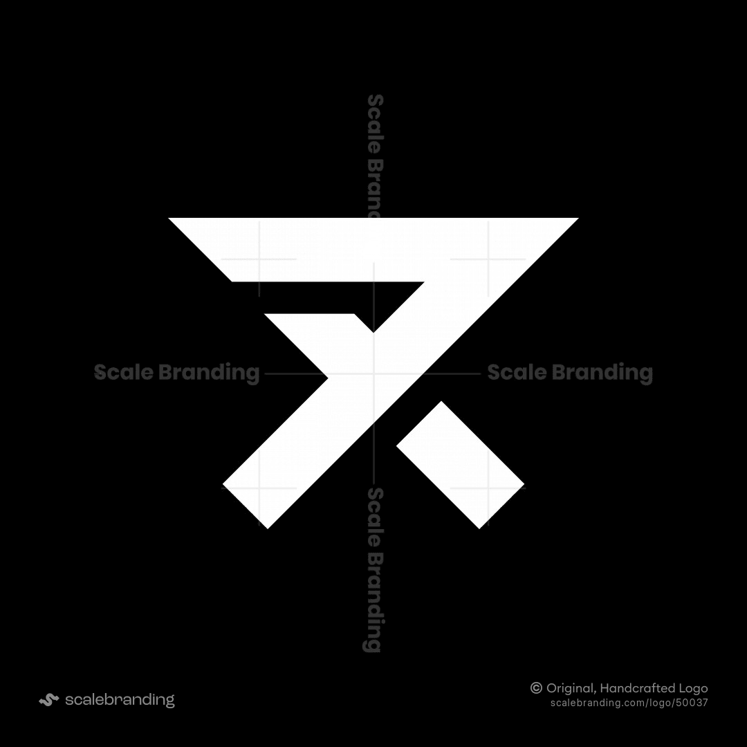 7X or X7 Monogram Icon Logo | Scalebranding
