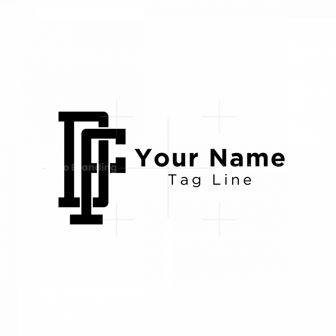 DF / FD Monogram Logo | Scalebranding