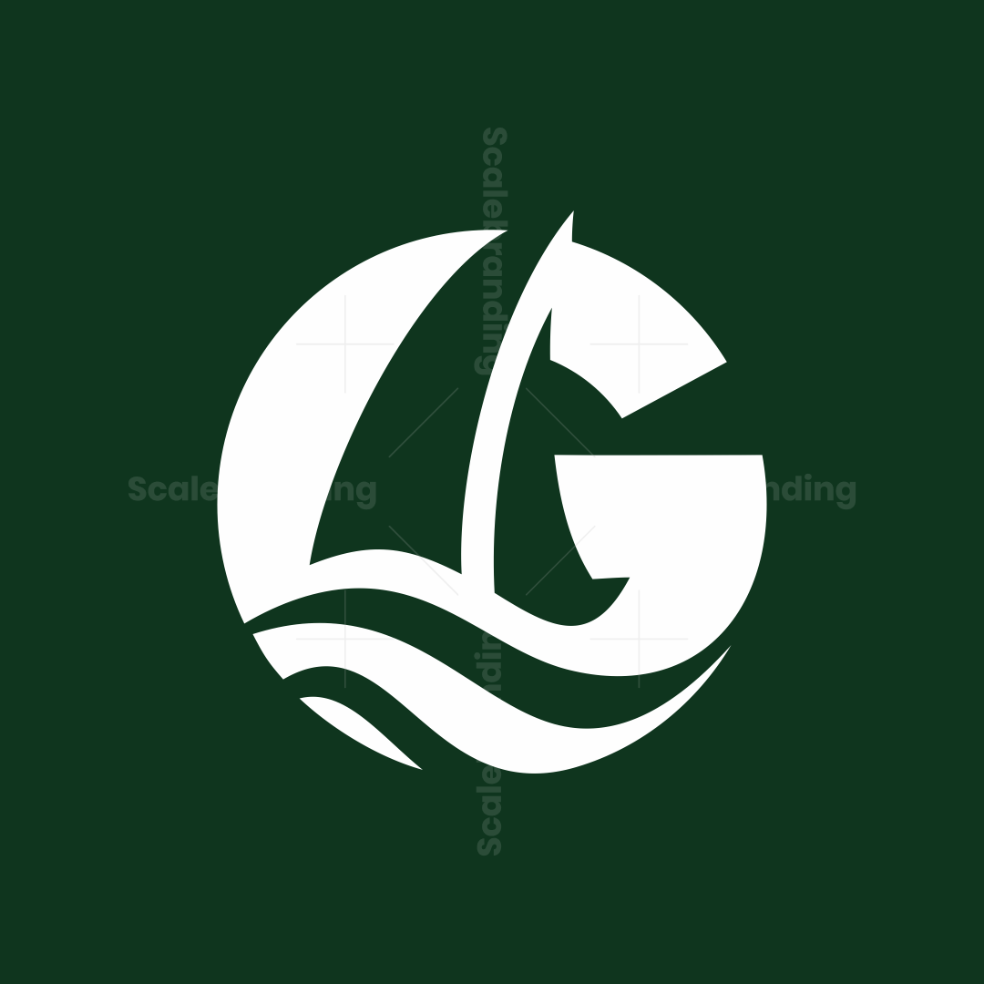 Letter G Sailing Boat Logo | Scalebranding