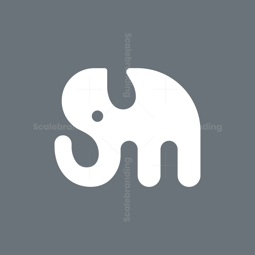 Stylized Elephant Head Line Art Design Graphic by quatrovio · Creative  Fabrica, image size:1080x1080