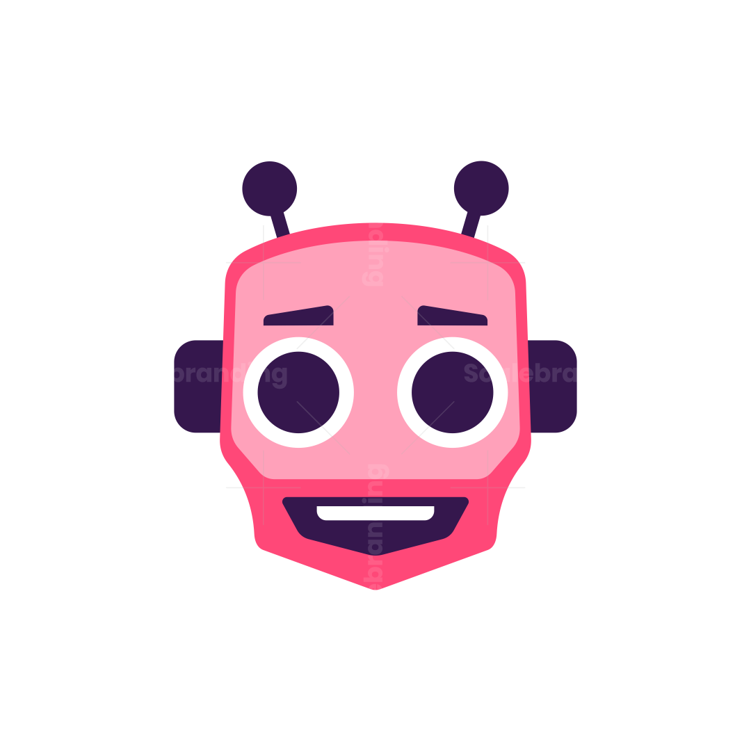 Friendly Futuristic Robot Logo Design Scalebranding - Main Image