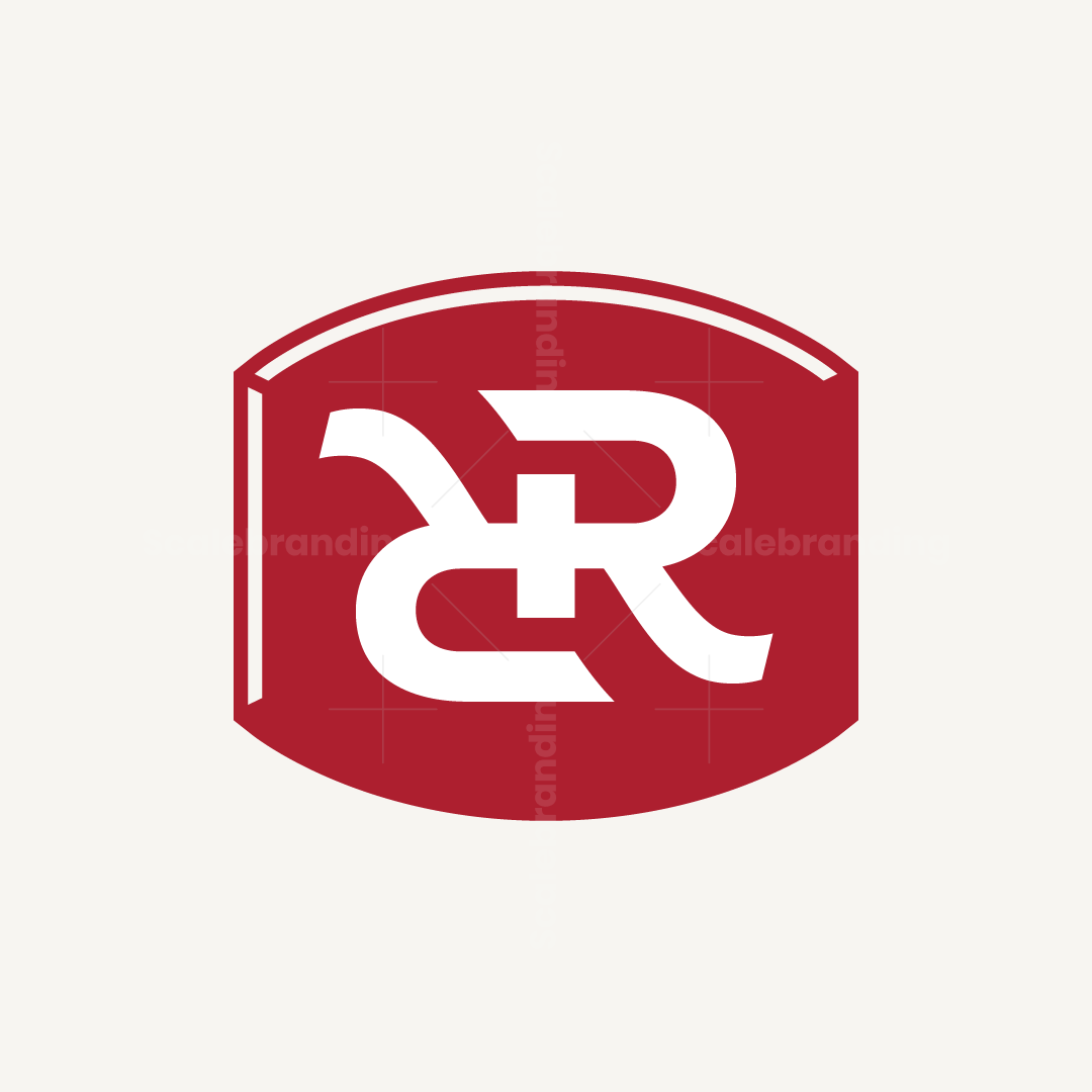 Double R Ambigram Crest Logo | Scalebranding