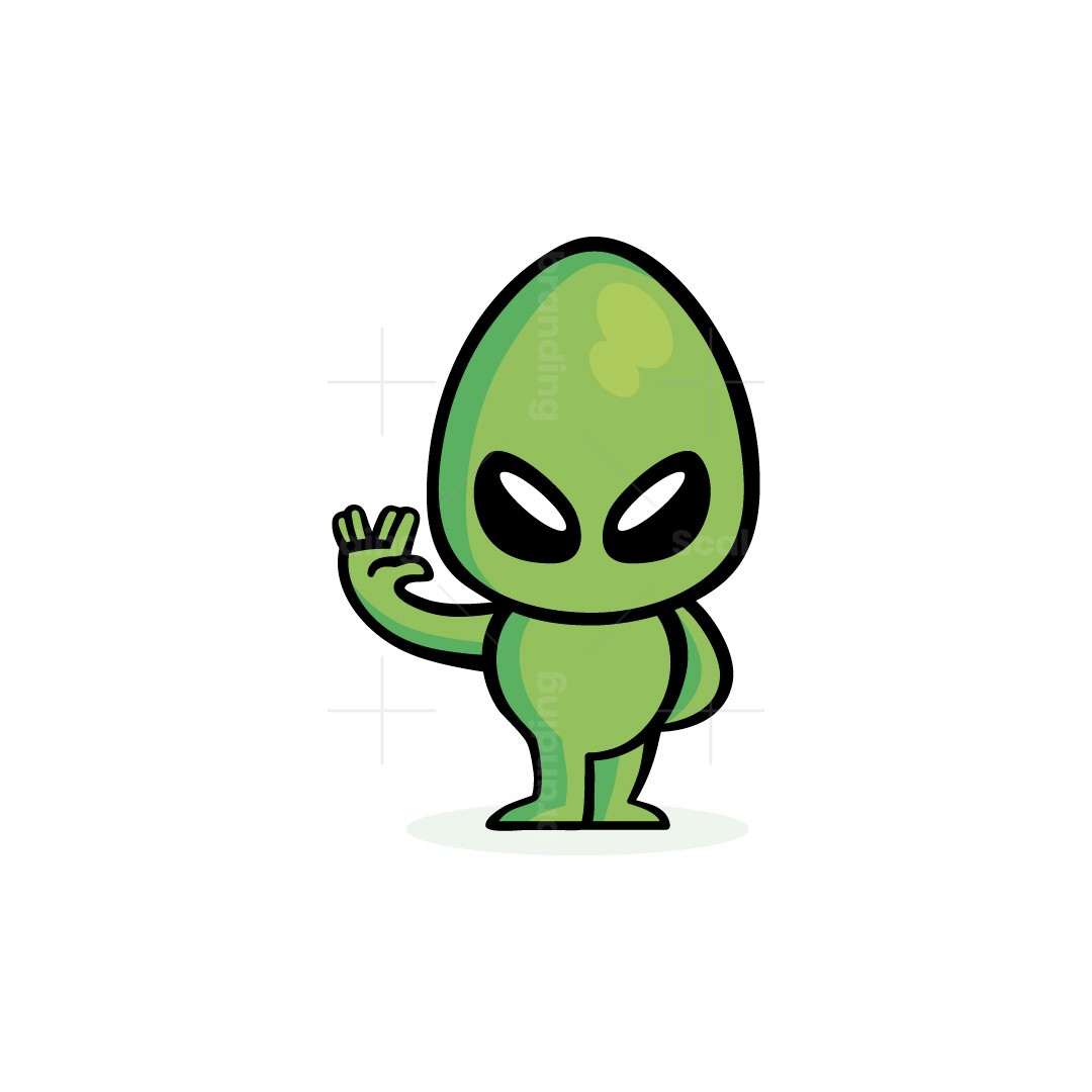 Alien Cartoon Logo Alien Cartoon Logo, Logos Ft. Logo & Vector
