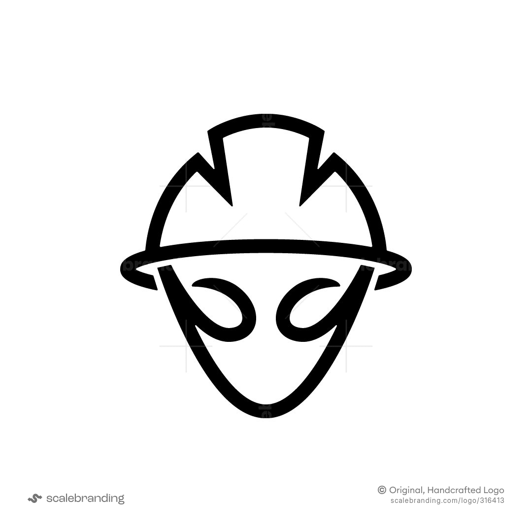 Alien Worker Logo | Scalebranding