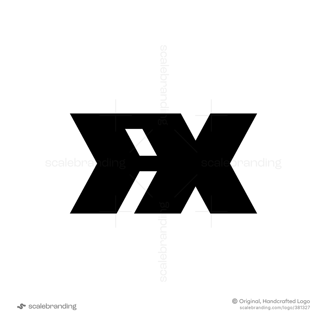 XZ or ZX Monogram Logo | Scalebranding