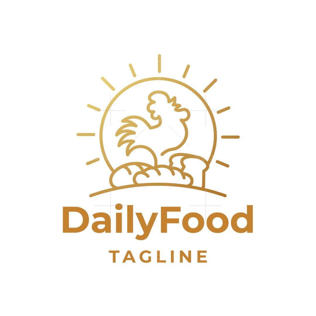 Daily Food Gourmet Bakery Logo | Scalebranding