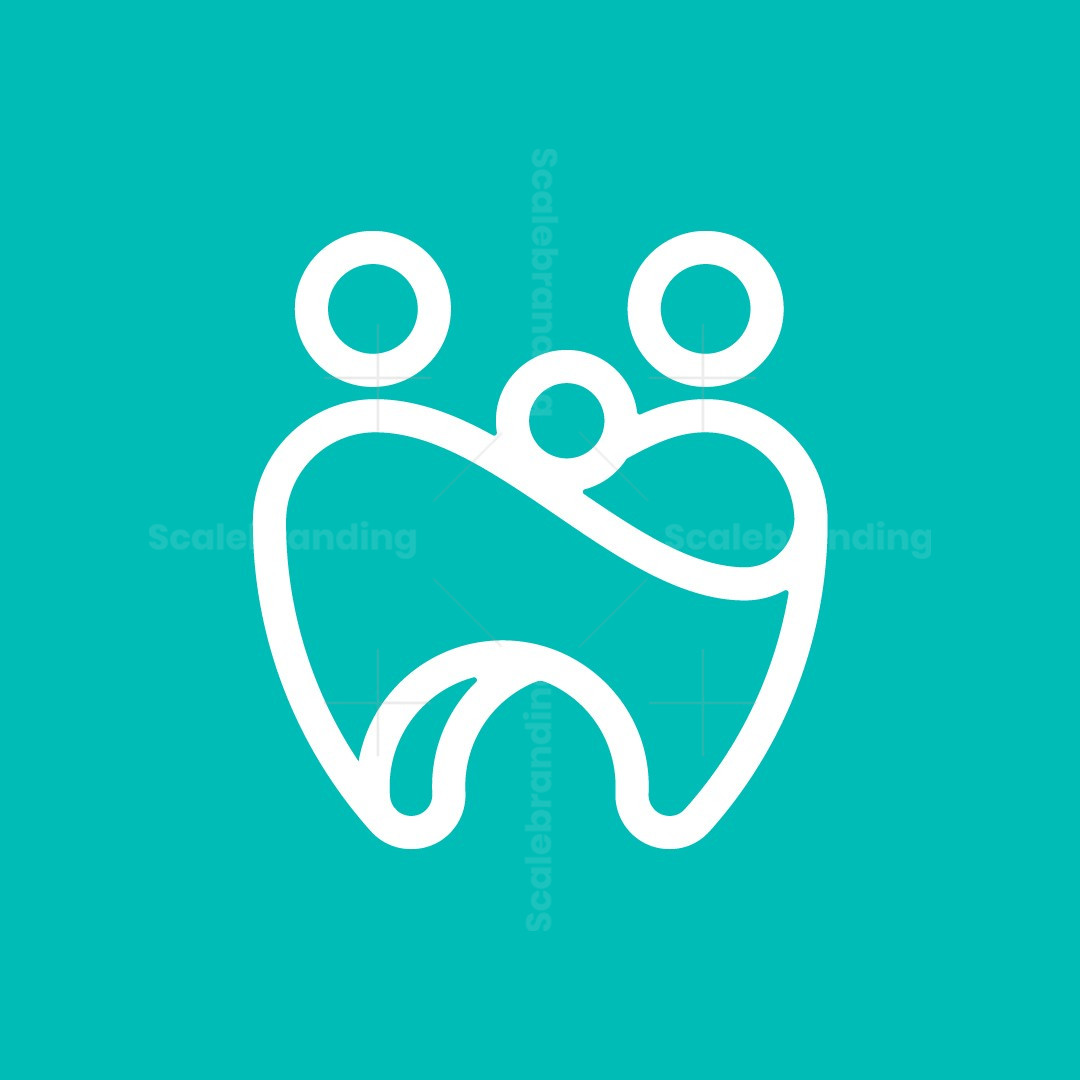 Family Dentistry Logo | Scalebranding, image size:1080x1080
