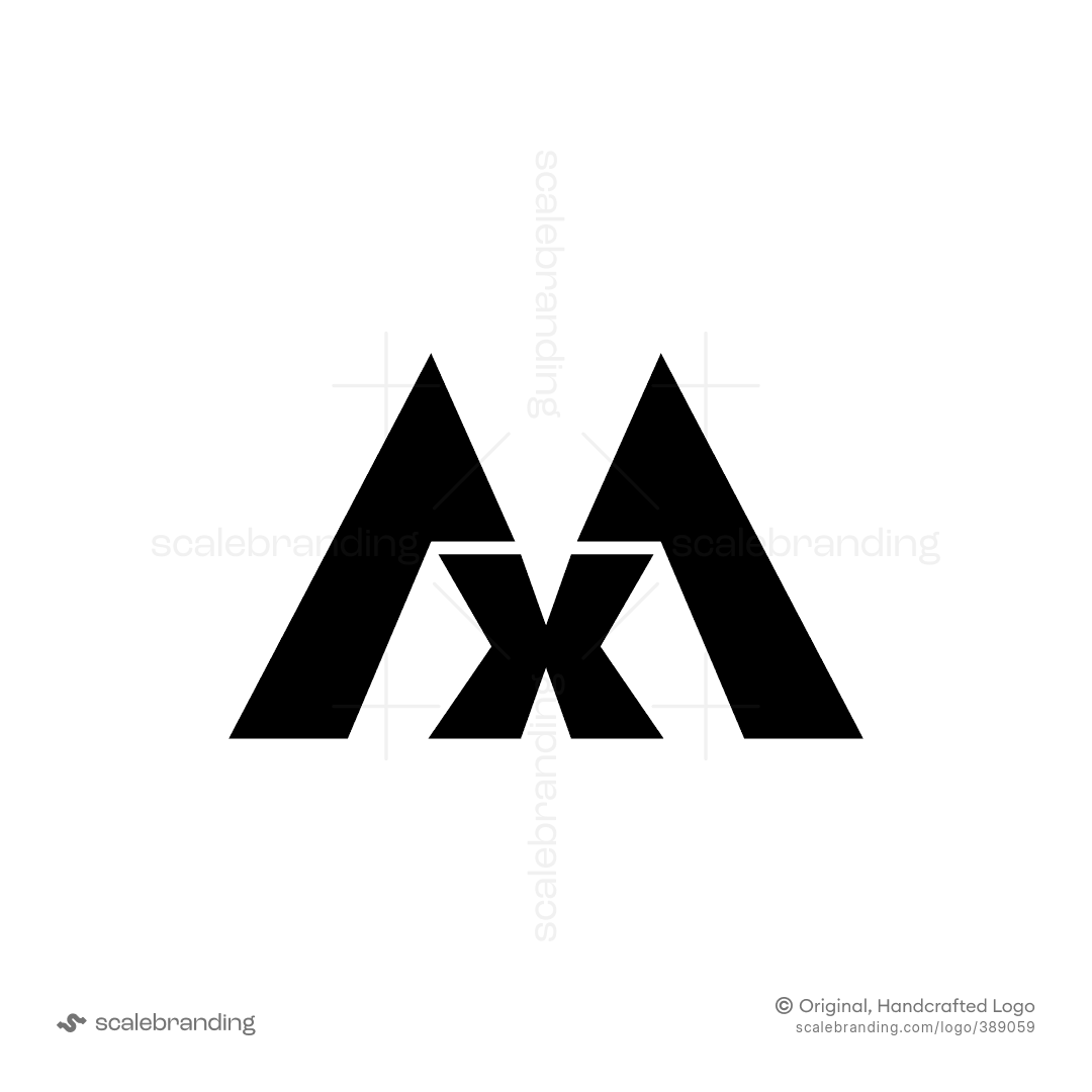 XZ or ZX Monogram Logo | Scalebranding