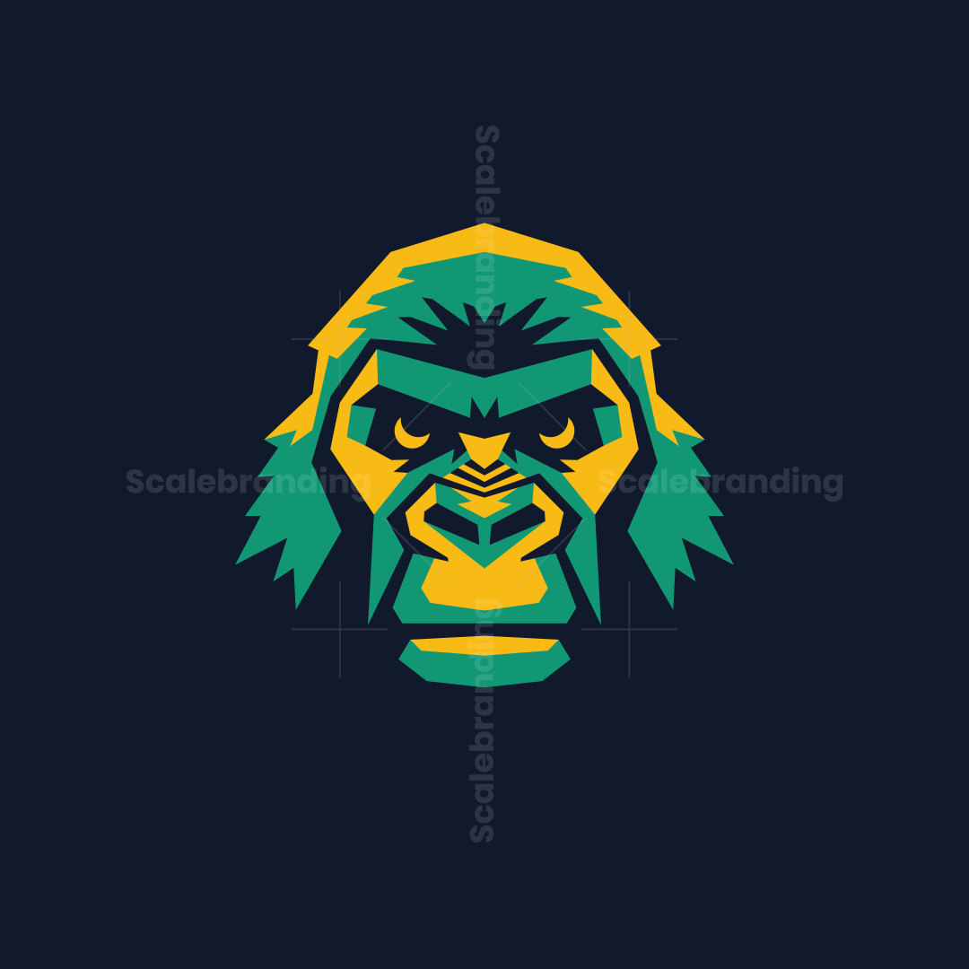 Angry Gorilla Logo Gorilla Logo Vector Clipart Royalty Free. 290