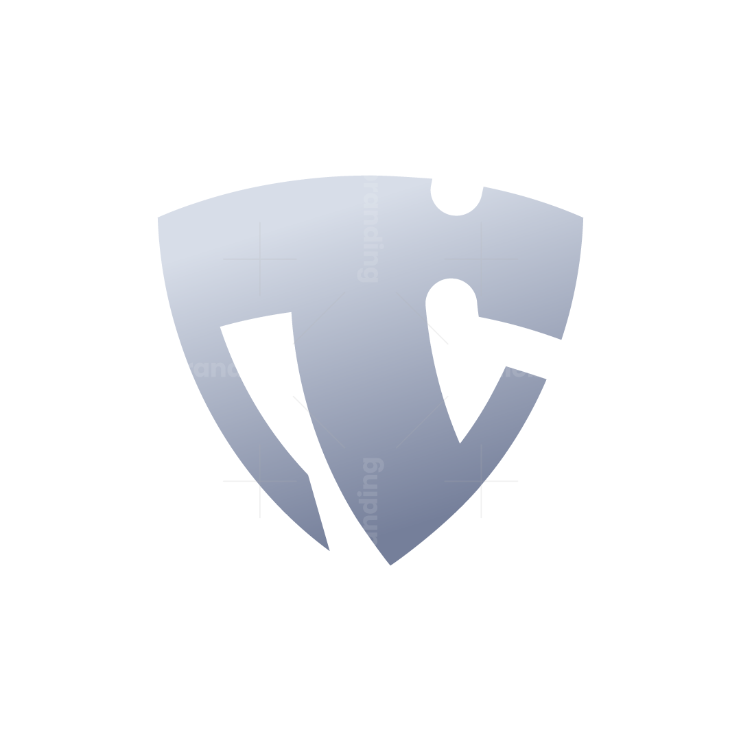 Bold Metal Shield Hammer Logo | Scalebranding