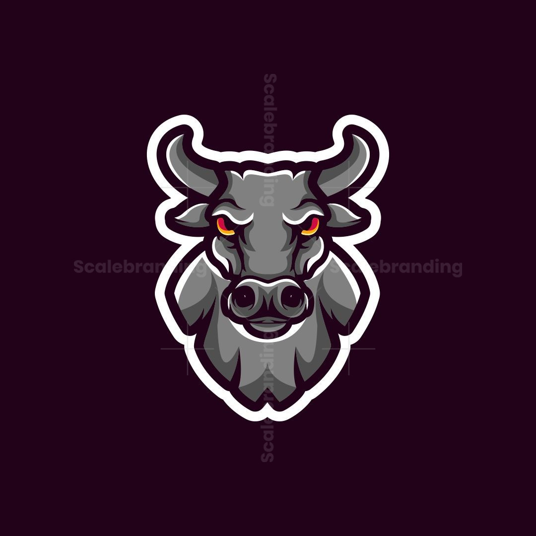 Bull Head — Brian Goff Sports Design, image size:1080x1080