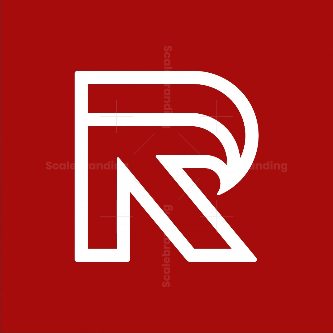 The R. Bird R Bird Beak Logo | Scalebranding
