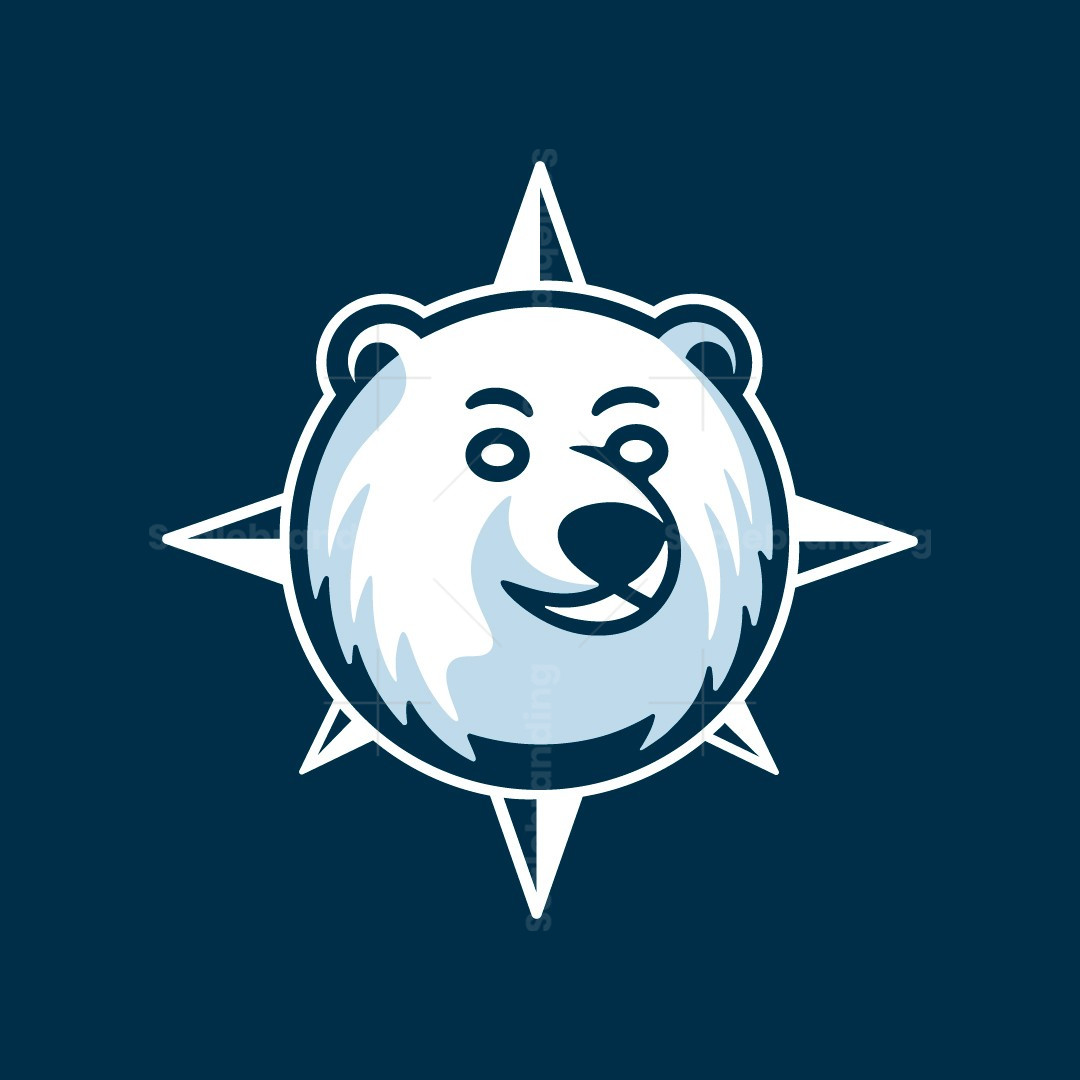 Polar Bear Compass Logo | Scalebranding