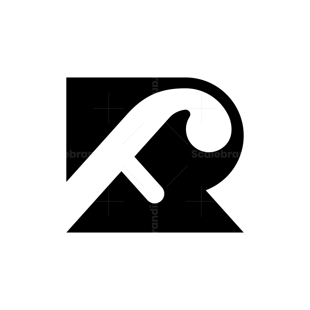 Unique RF FR Letter Logo | Scalebranding