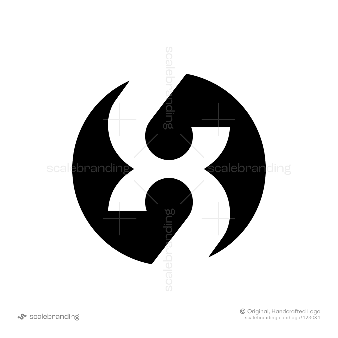 Abstract ZX Or SX Or SZ Logo | Scalebranding