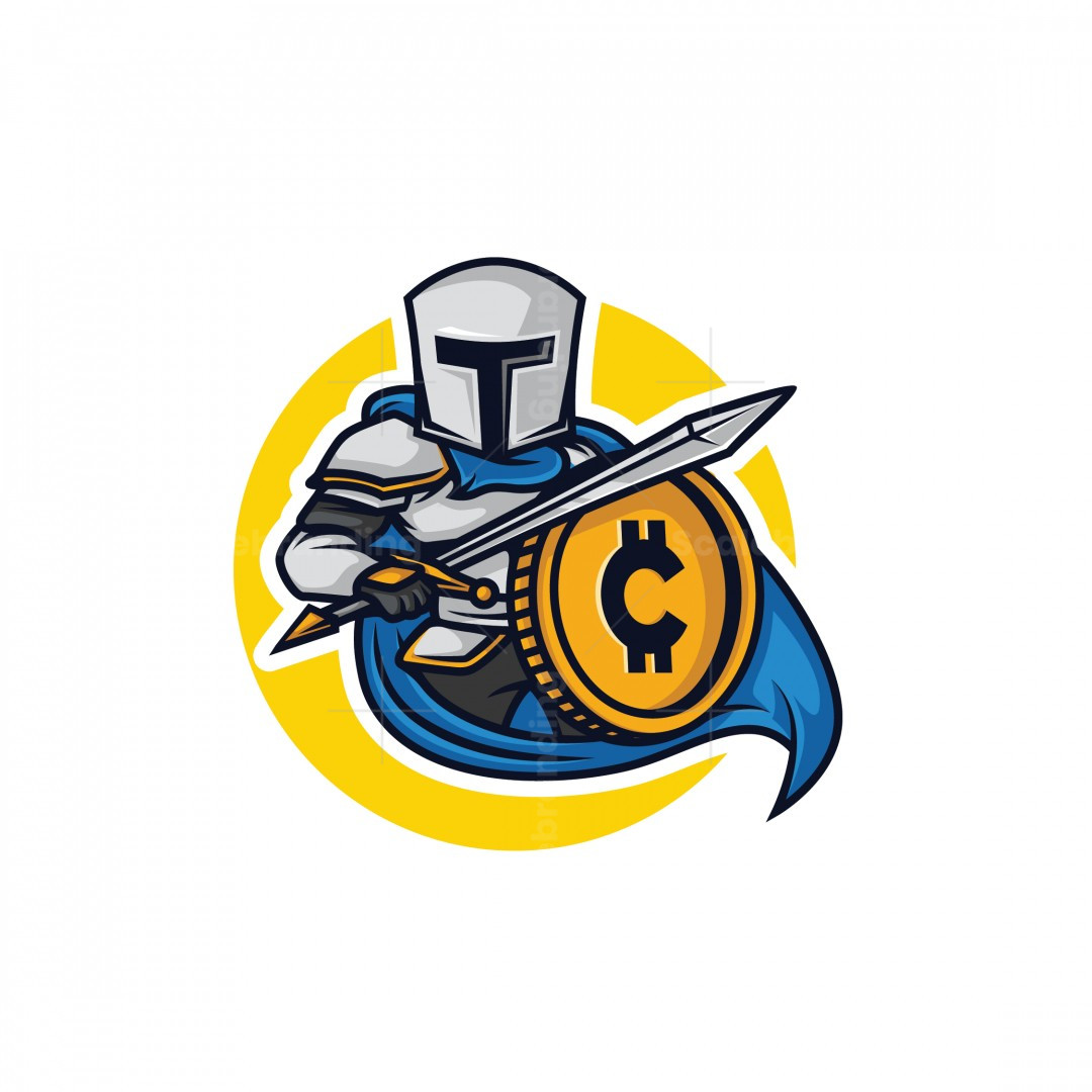 Crypto Knight logo | Scalebranding