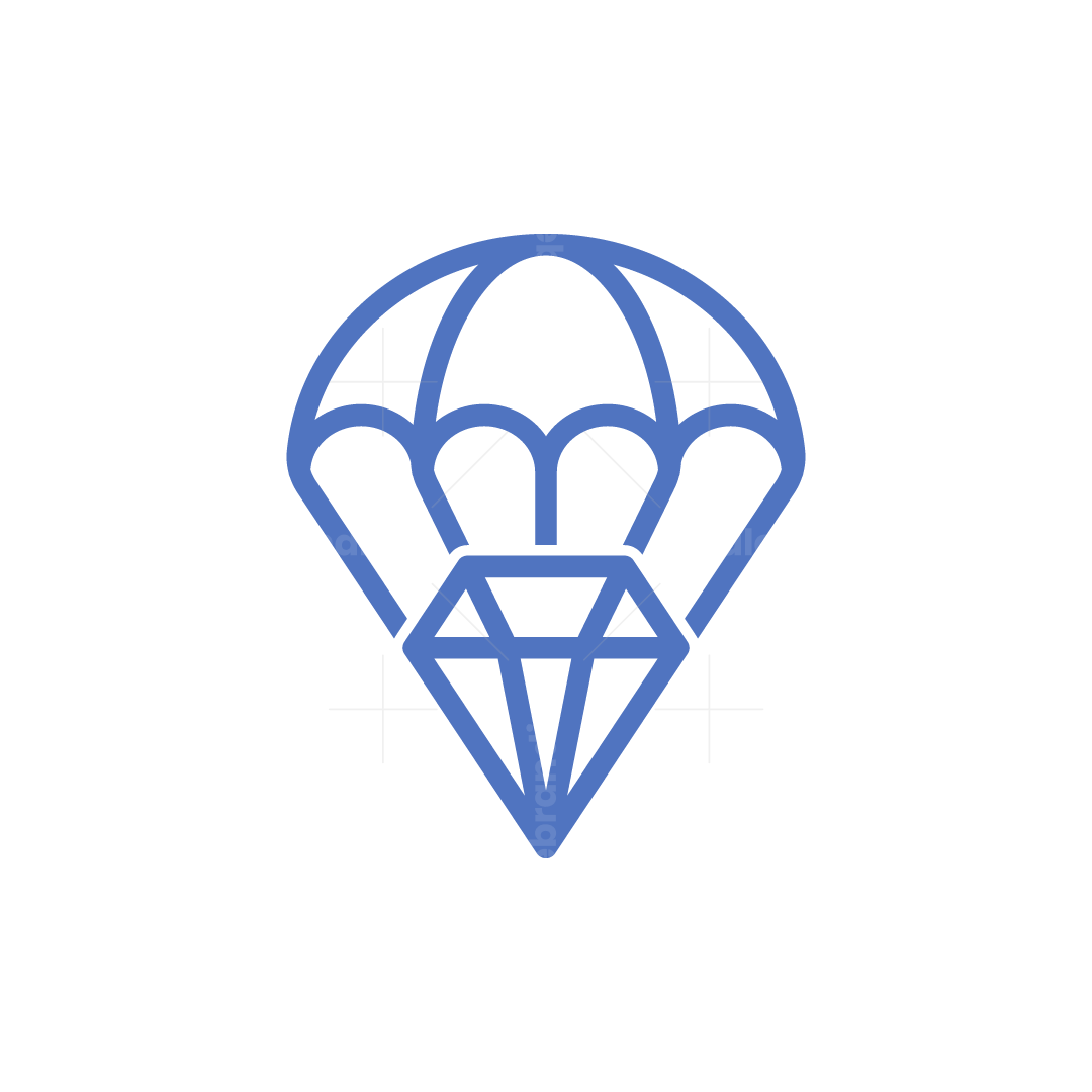 Diamond Airdrop Logo | Scalebranding