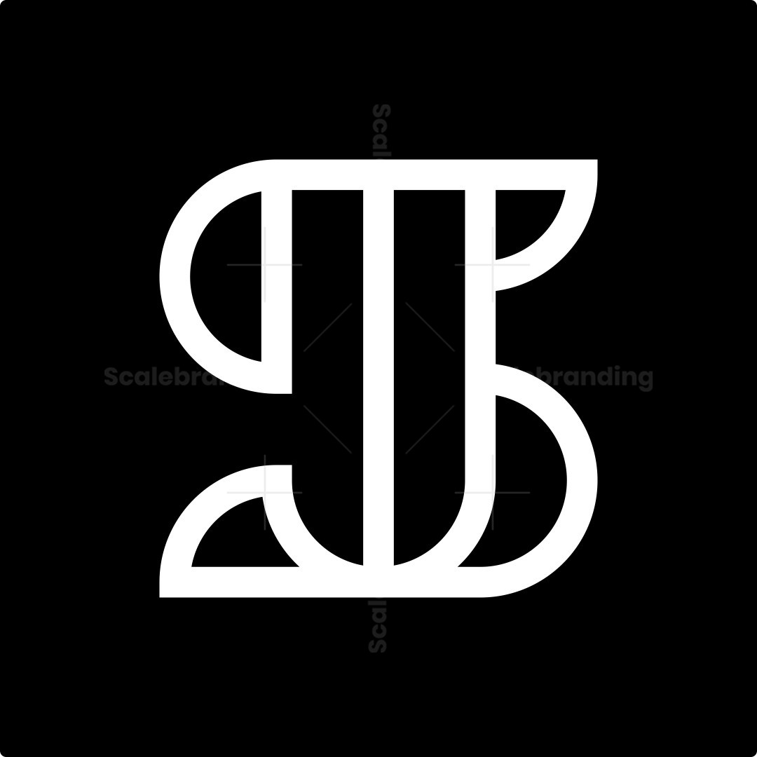 Elegant Iconic SJ JS Letter Logo | Scalebranding