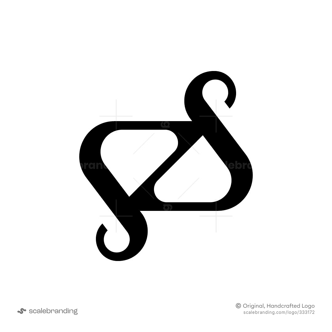 Abstract ZX Or SX Or SZ Logo | Scalebranding