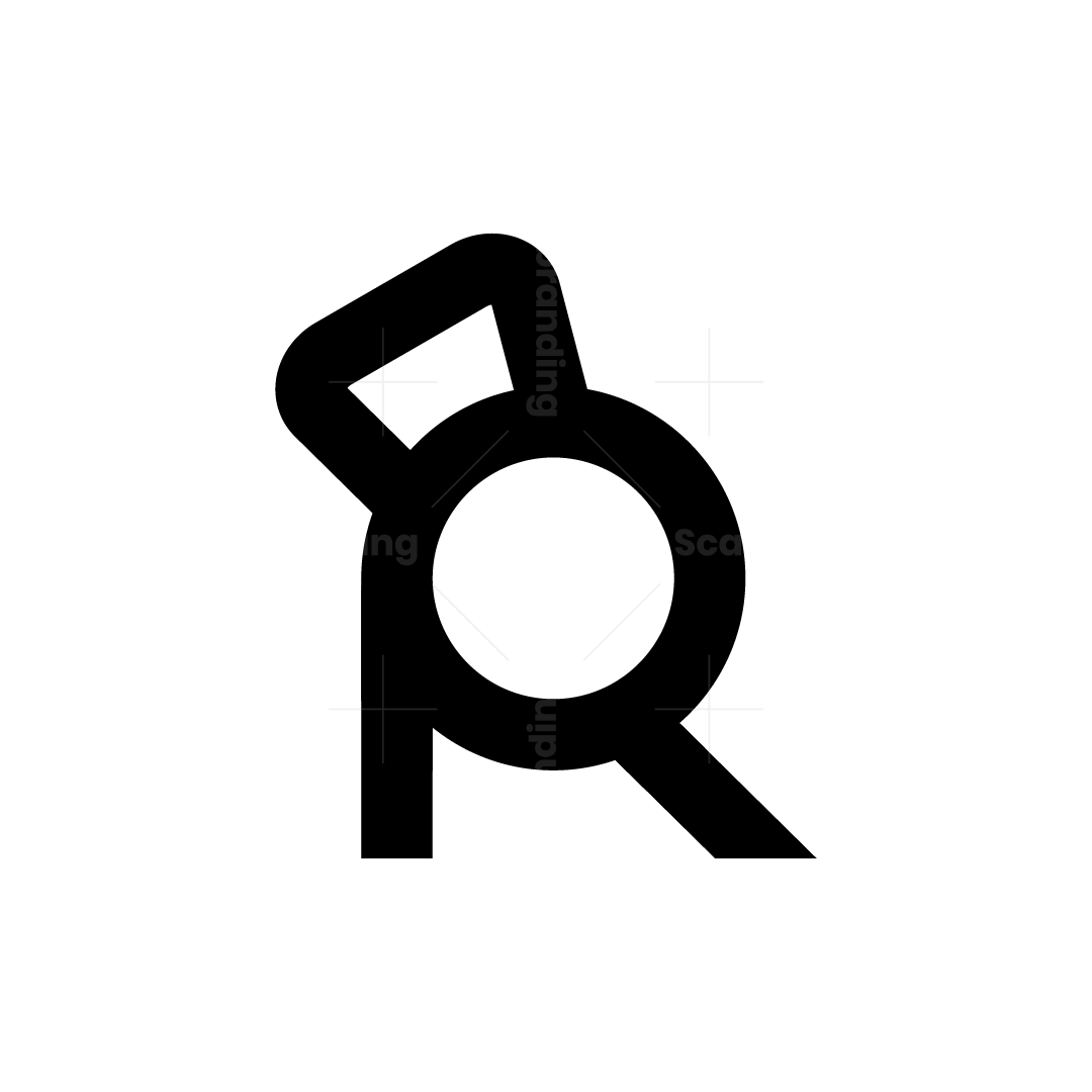 Letter R Kettlebell Gym Logo | Scalebranding