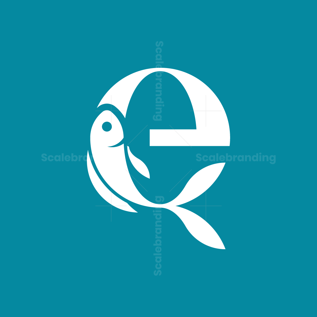Letter G or E Fish Logo | Scalebranding