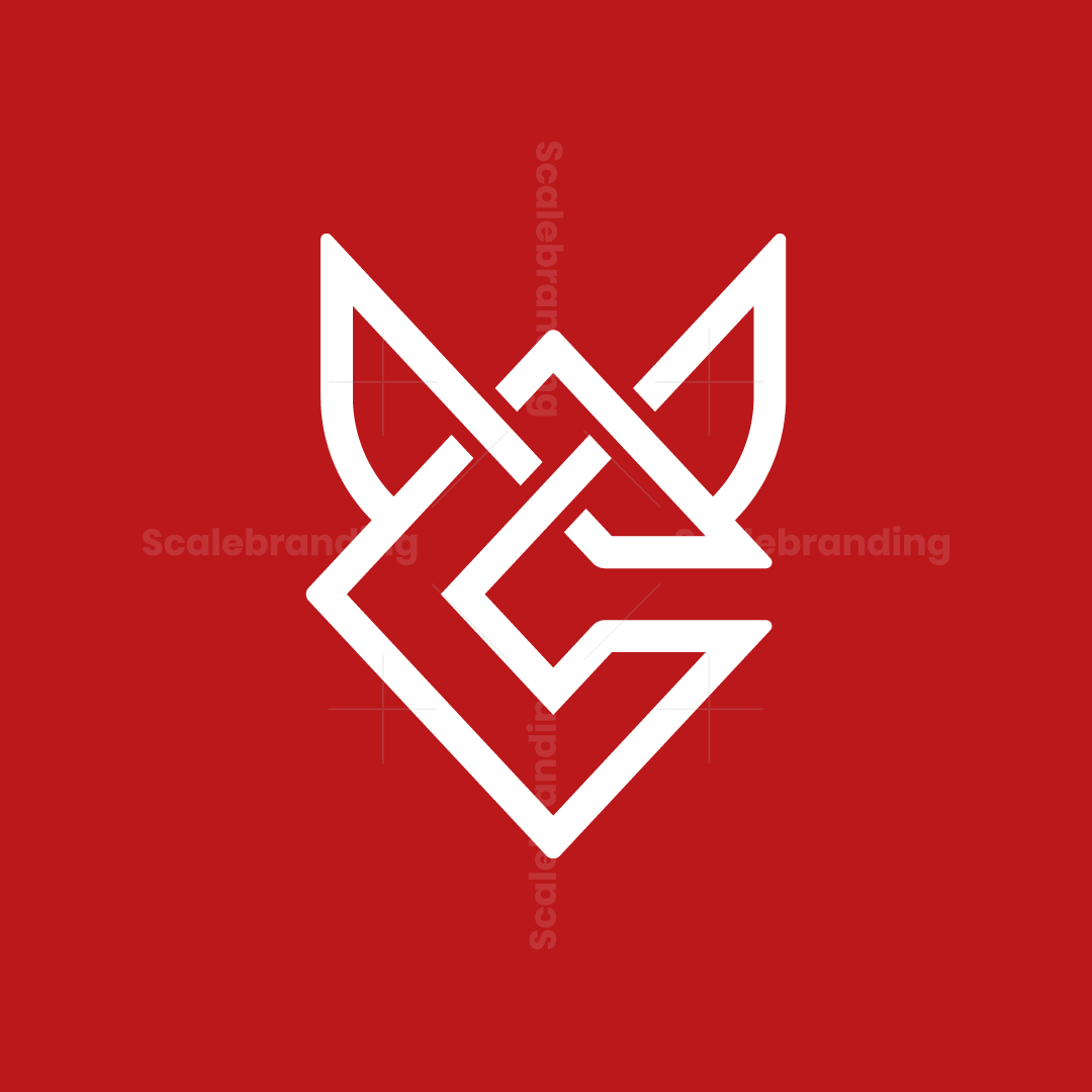 Letter C Simple Modern Logo | Scalebranding, image size:1080x1080