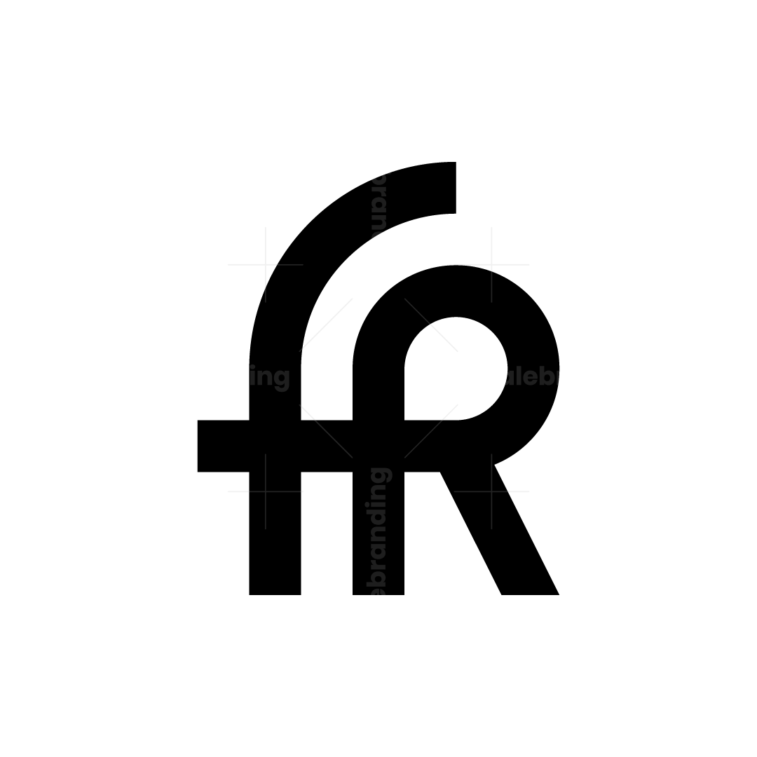 Letters FR RF Monogram Logo | Scalebranding