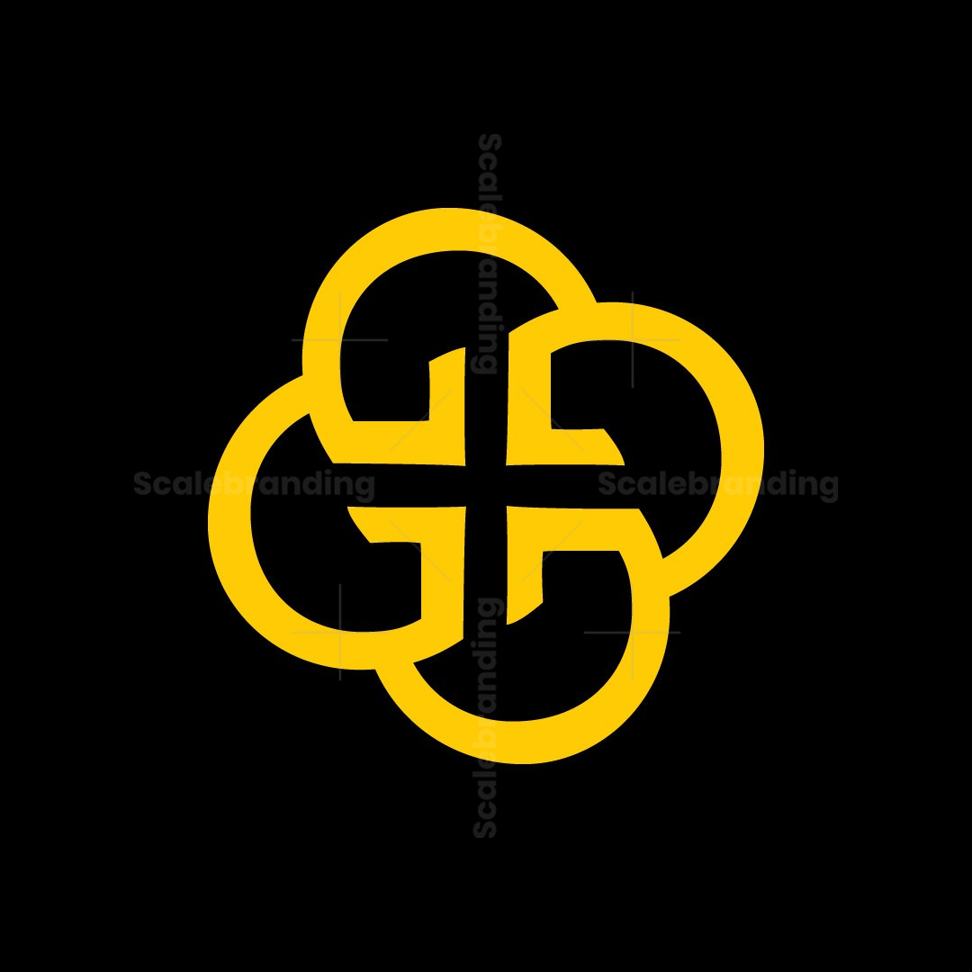 G Letters Formed Into A Flower Shape Logo | Scalebranding