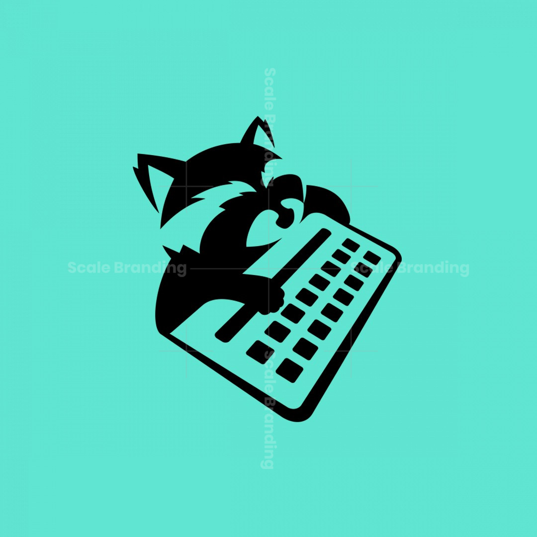 Gamer Racoon Logo Gamer Raccoon Logo | Scalebranding