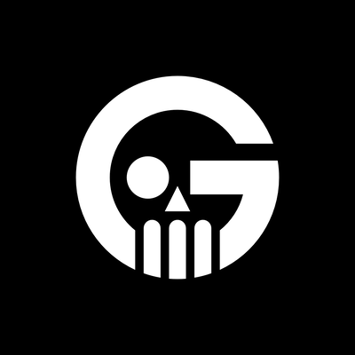 Letter G Geometric Skull Logo | Scalebranding