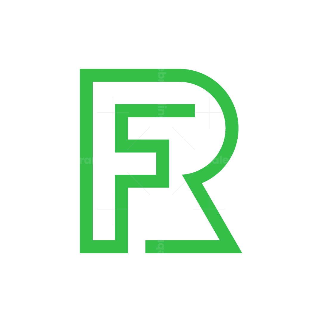 Letter FR or RF Logo | Scalebranding