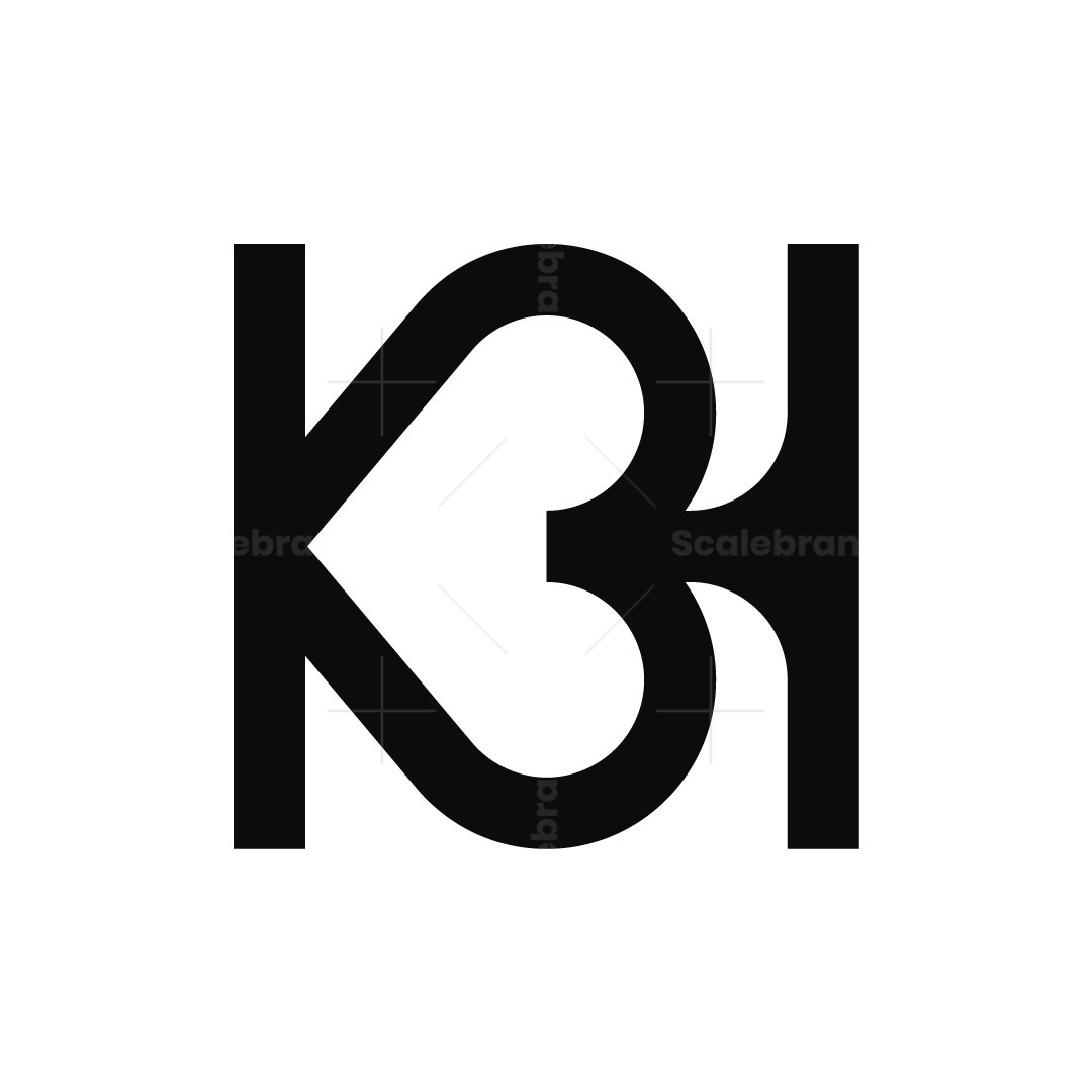 H KH or HK Love Logo | Scalebranding