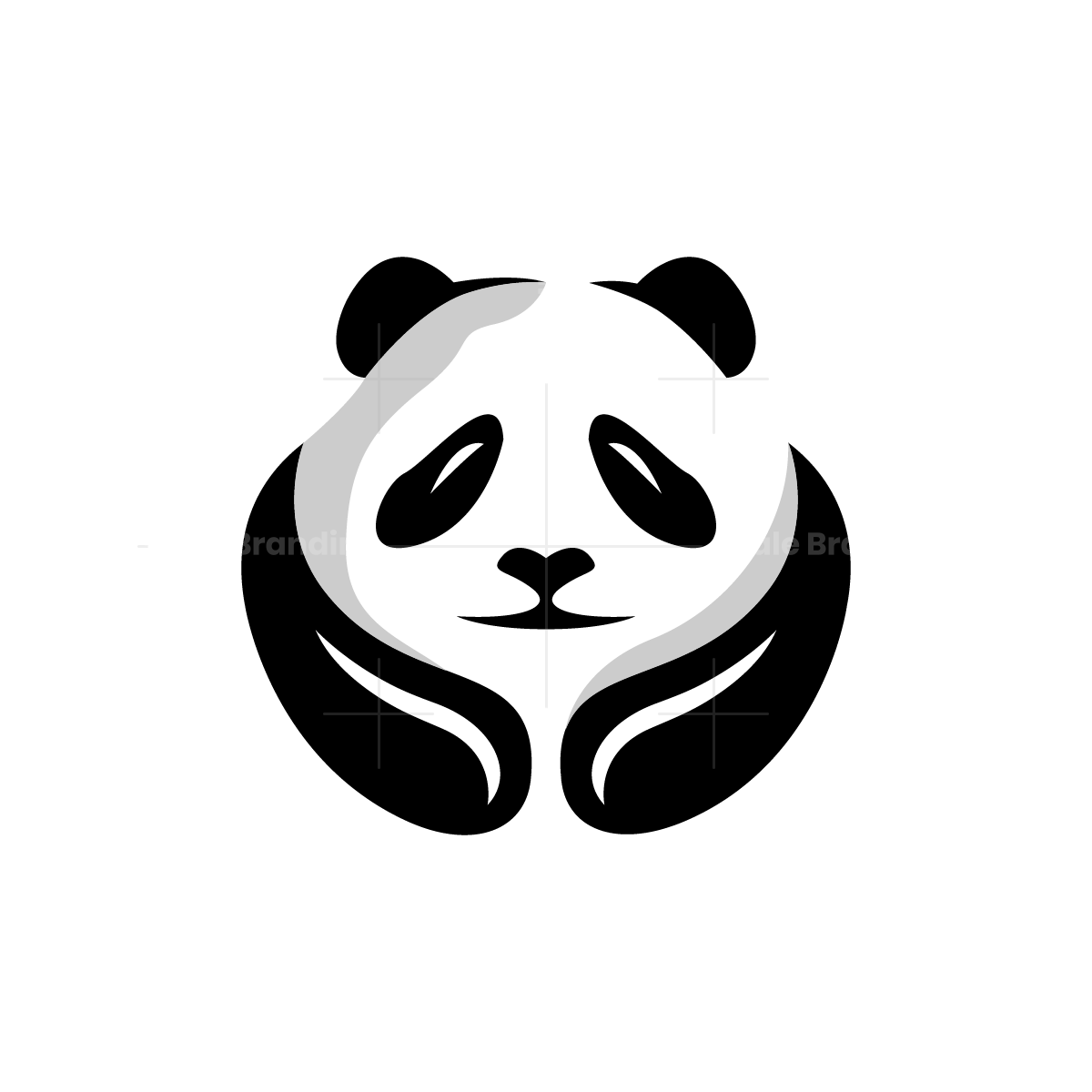 Hugging Panda Logo Giant Panda Logo | Scalebranding