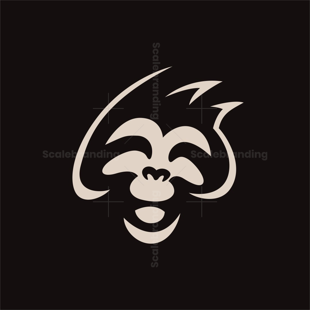 Monkey Head Logo Head Monkey Logo Design Animal