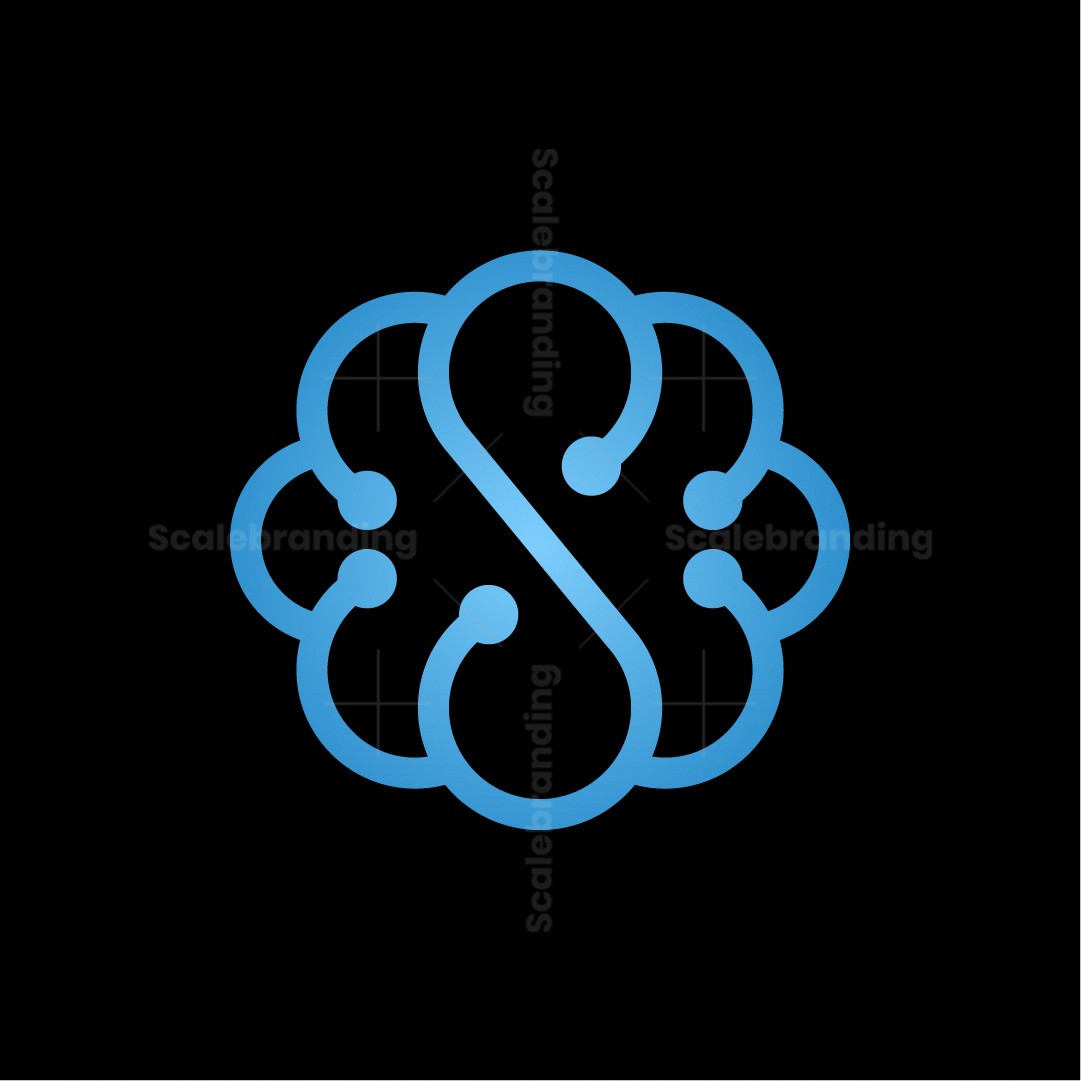 Infinity Tech S Brain Logo | Scalebranding