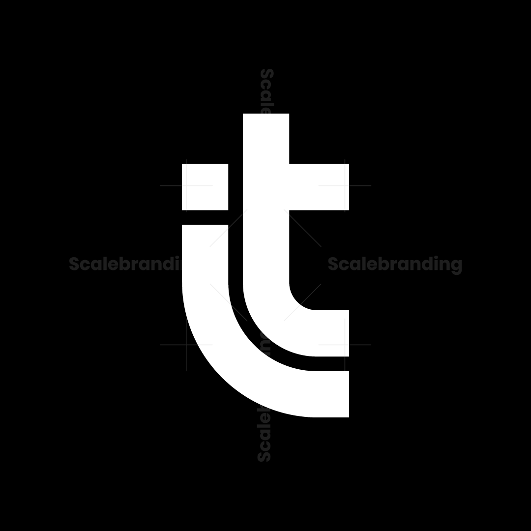Innovative Tech Integrated Letter IT logo | Scalebranding