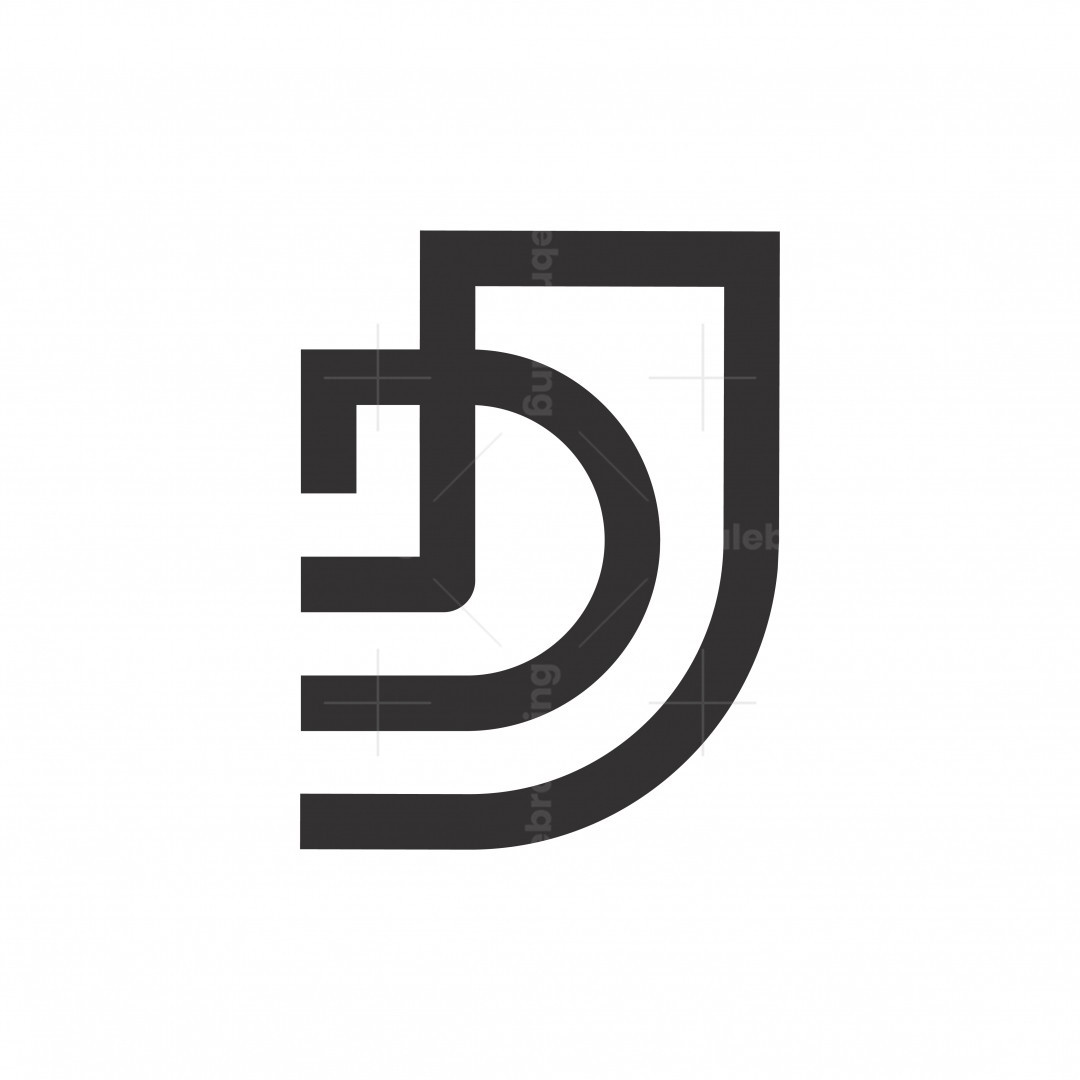 JD Or DJ Logo, image size:1080x1080