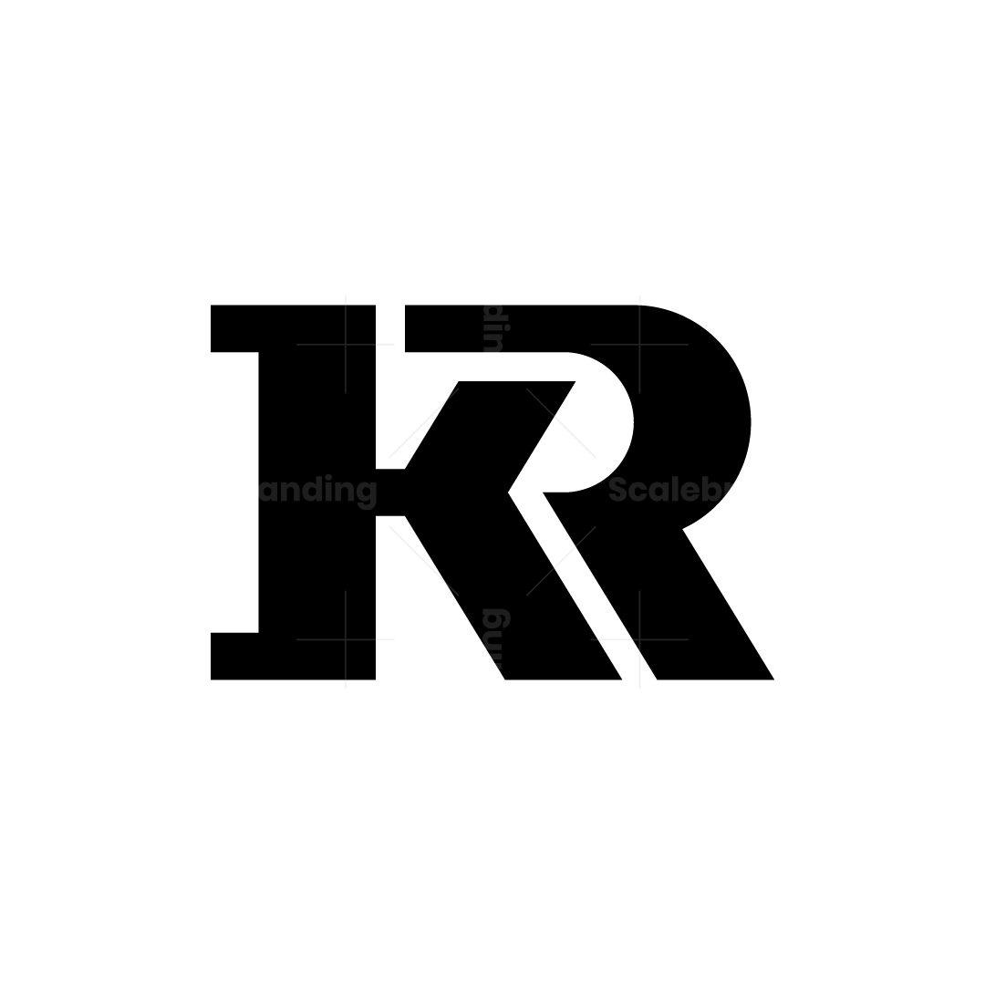 Letters KR RK Monogram Logo | Scalebranding